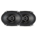 BLAUPUNKT BPS-E683 6x8 3-Way Car Speakers 120W - High-Performance, Full-Range Sound, Easy Installation – Pair Bundle with Gravity Magnet Phone Holder