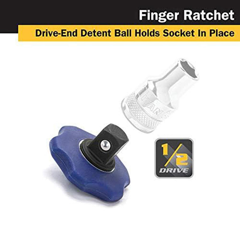 Titan 12092 1/2-Inch Drive 72-Tooth Finger Ratchet