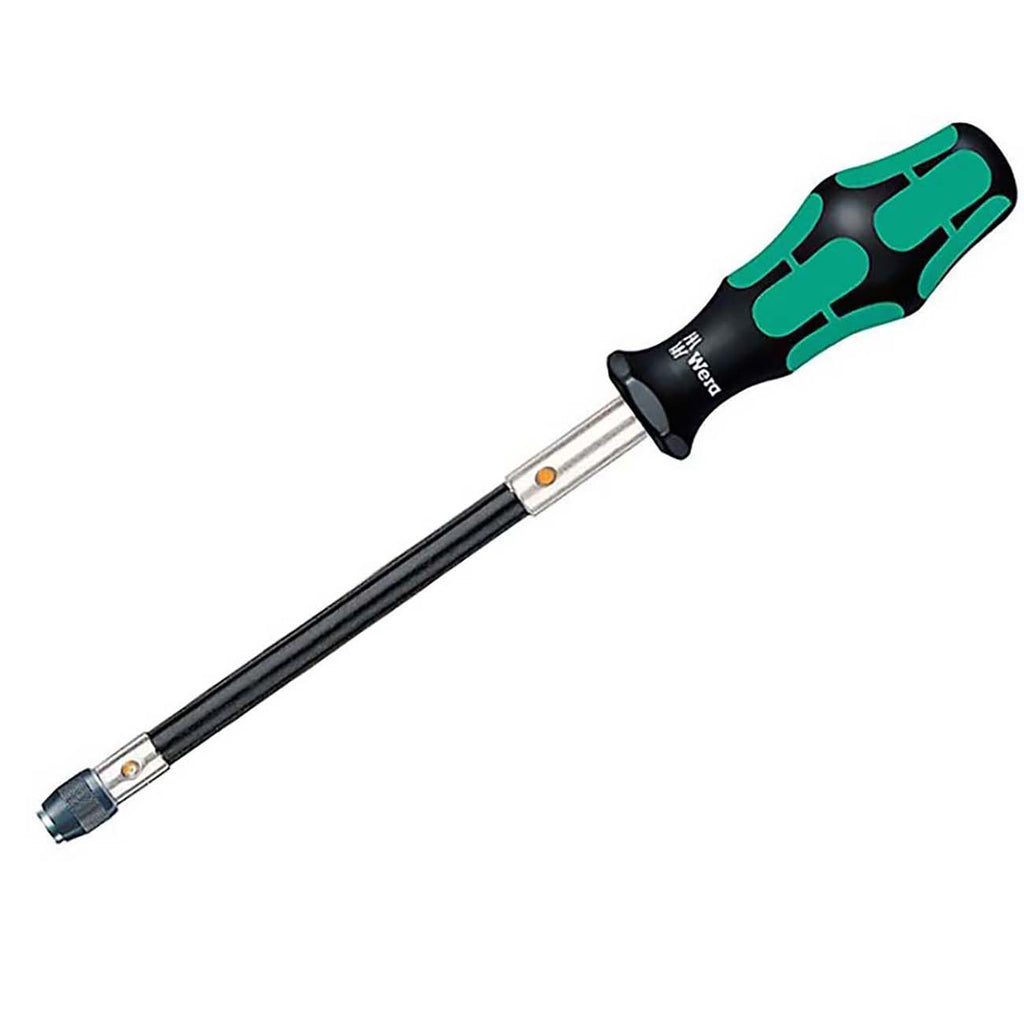 Wera 5028160001 Kraftform 392 Hexagon Flexible Shaft Bitholding Screwdriver, 1/4" Head, 177mm Blade Length, MULTI