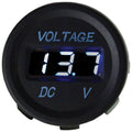 Audiopipe ISLDDVS12 Nippon Digital Voltmeter Socket Blue Led Display