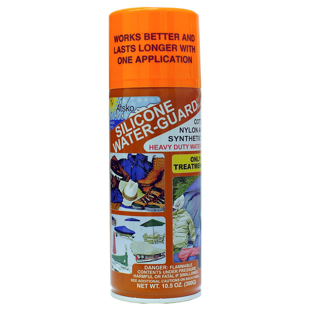Atsko Silicone Water-Guard 10.5 oz Aerosol – Heavy-Duty Waterproofing Spray for Fabric, Leather, and Outdoor Gear