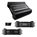 Orion XTR750.4 High Power Class A/B 4-Channel Amplifier, 750W RMS, 2/4 Ohm Stable, HP/LP Crossover, Bass Boost, MOSFET, Bass Knob, Made in Korea