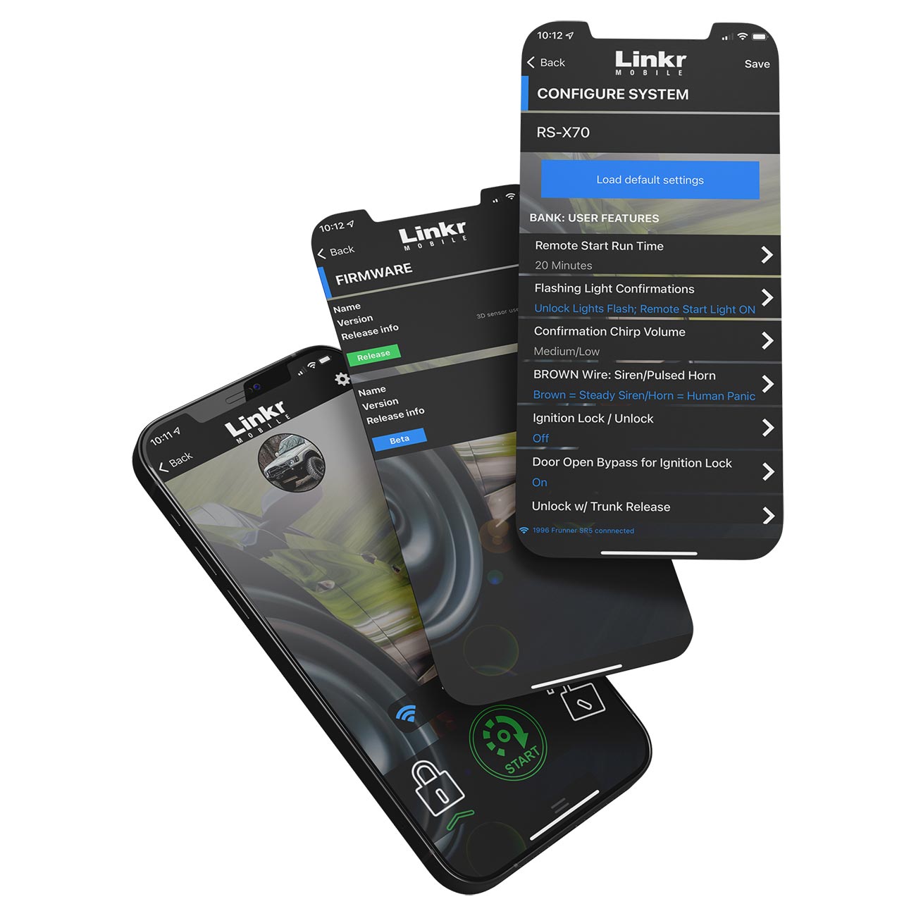 Omega LINKR-LT3 Unlimited Range Mobile Interface Smartphone Control for Vehicles