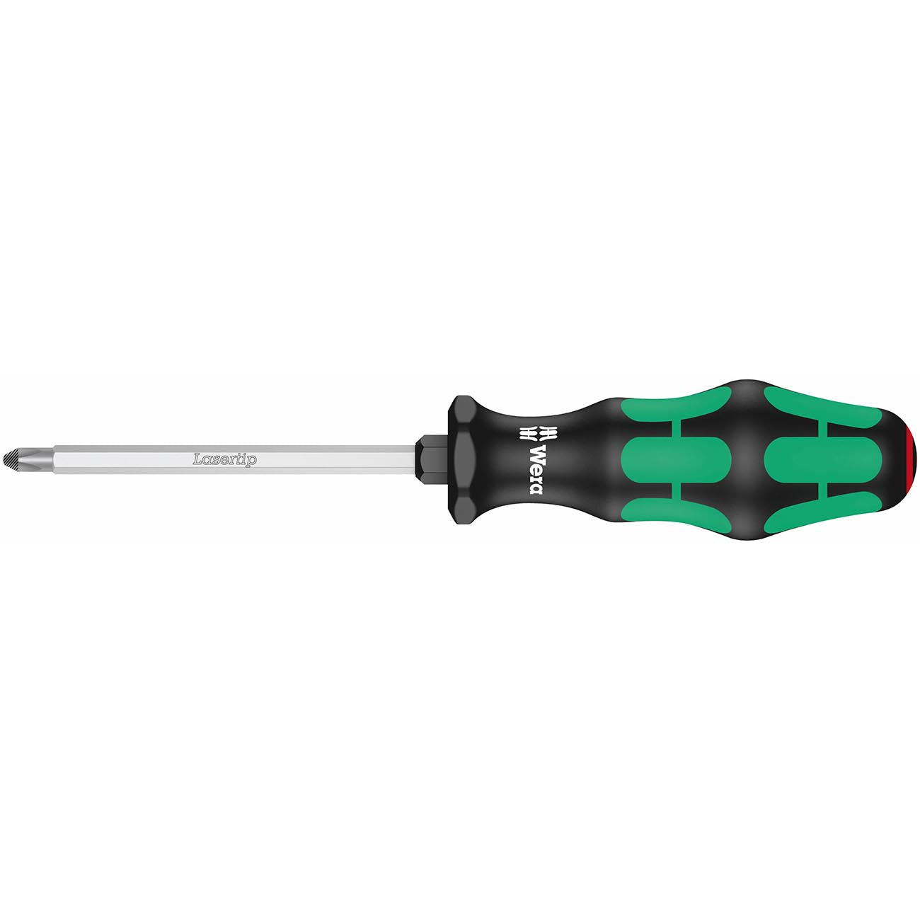 Wera 05008752001 Kraftform Plus 350 SK PH Phillips Screwdriver, Lasertip, PH 2 Head, 4" Blade Length