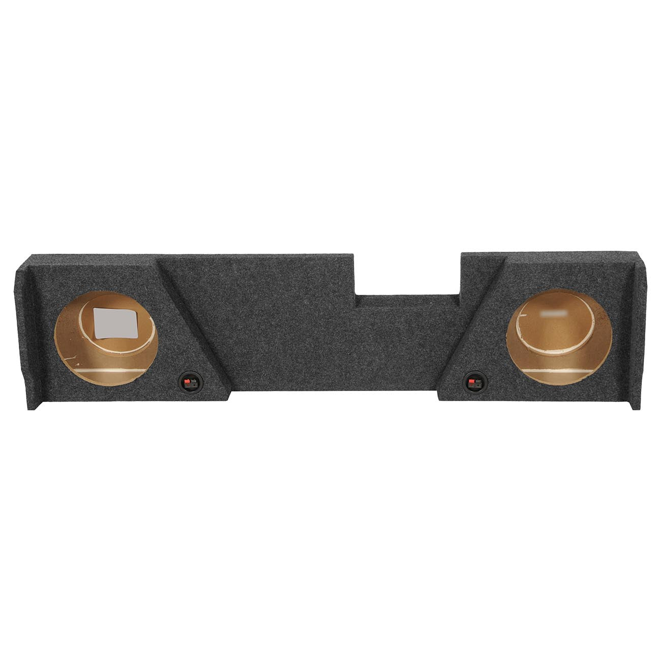 Q Power GMC102014DCAB Dual 10" Subwoofer Enclosure Box for 2014-2016 Chevy Silverado and GMC Sierra Double Cab Trucks