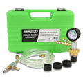 OEMTOOLS 27066 Coolant System Refiller Kit, 3 Adapters | Remove Air Trapped in Cooling System, Test Radiator and Heating Core Lines for Leaks | Fits Radiator Necks and Coolant Reservoirs