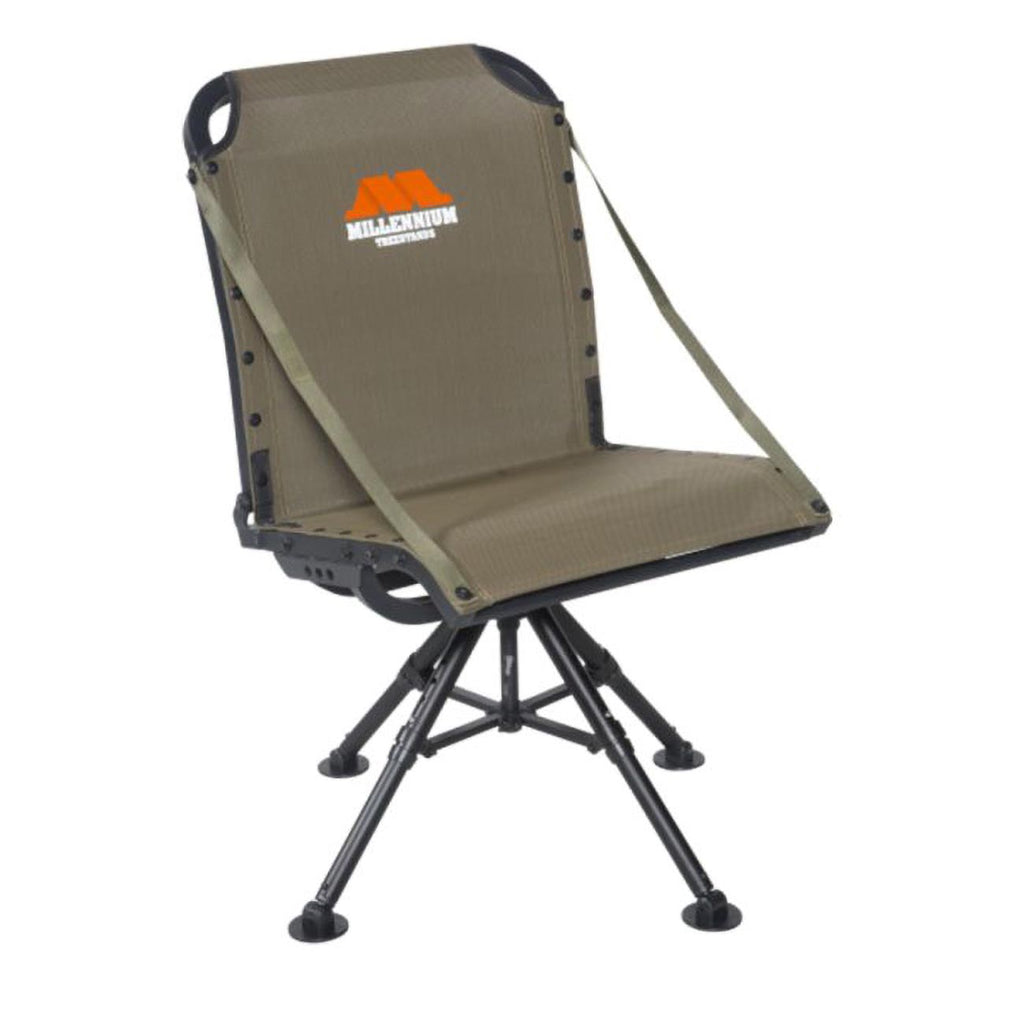 Millennium Ground Blind Chair, Adjustable 4 Leg, 360 Swivel, G400-00