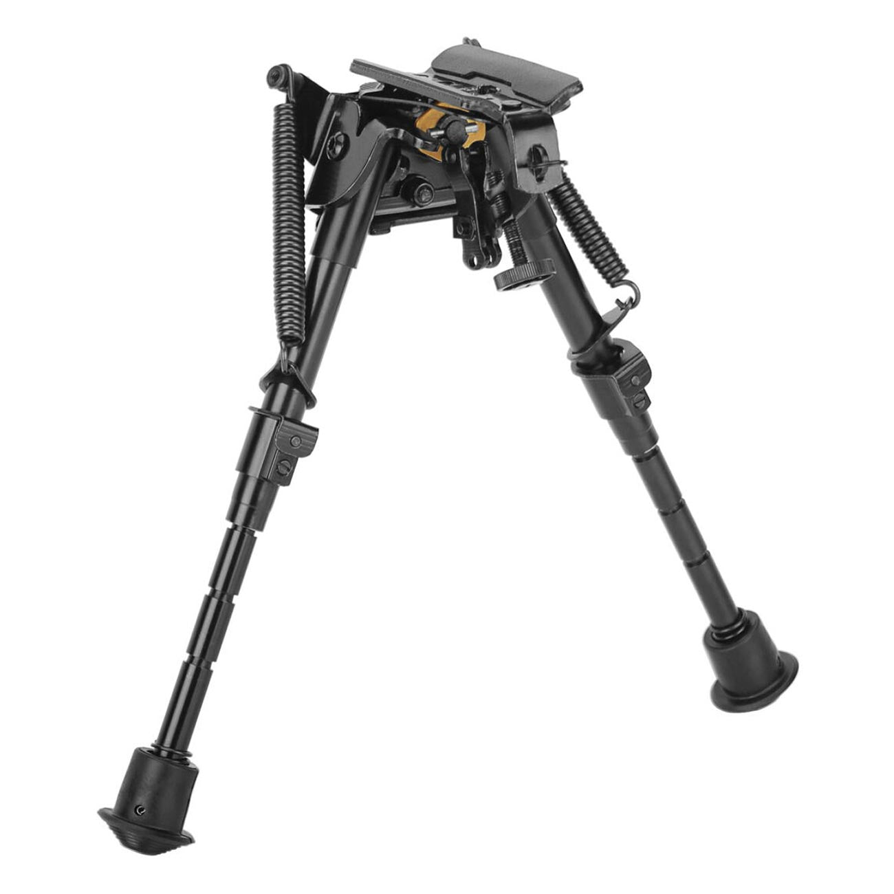 Caldwell XLA Pivot Bipod 6" - 9" with Adjustable Notched Legs and Slim Folding Design for Easy Transport, Rifle Stability, and Target Shooting