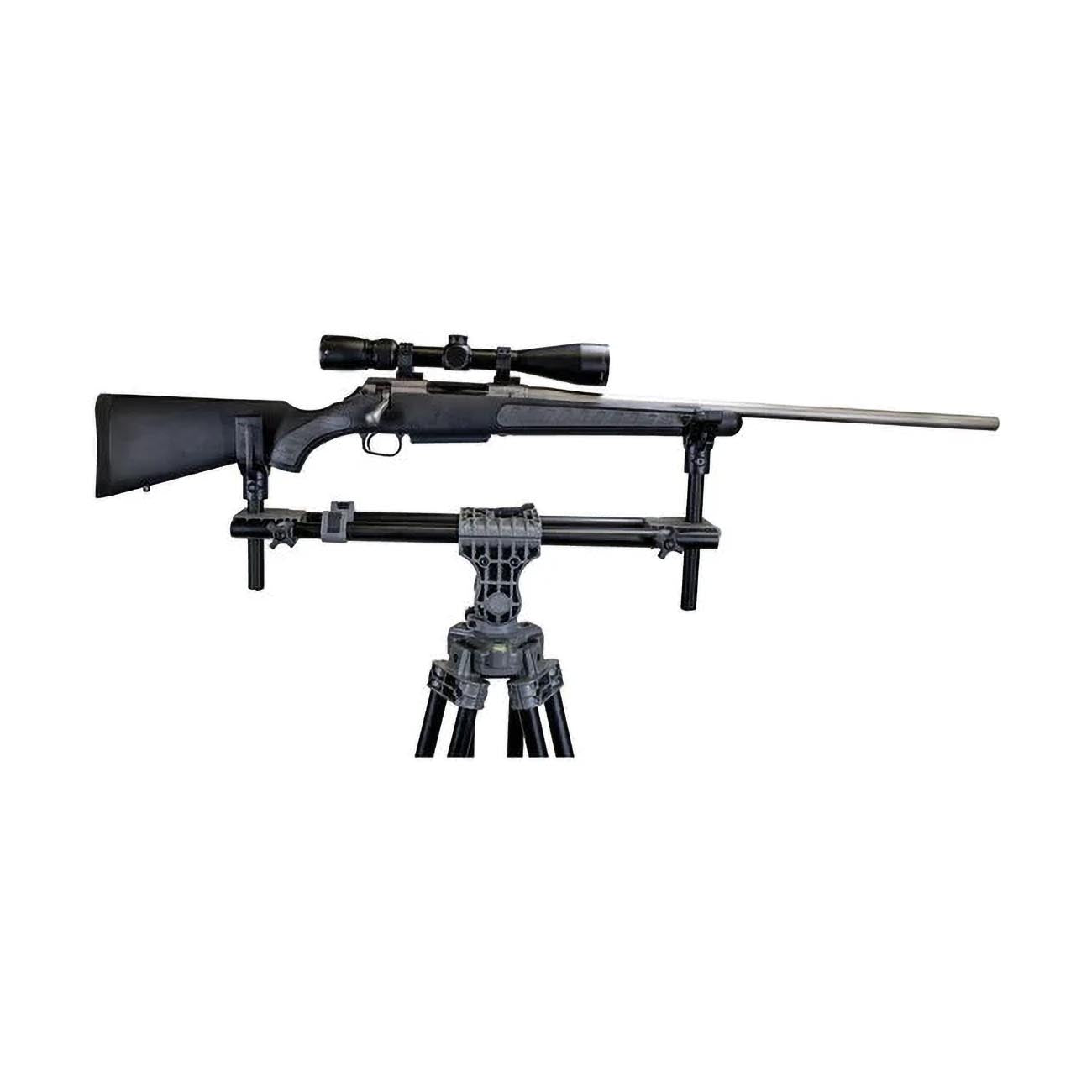 BOG FieldPod Magnum Hunting Rest with Ultra-Stable Dual Frame Construction, Bubble Level, Spiked All-Terrain Feet, Non-Marring Hands-Free Gun Rest, and Tension Knobs for Hunting, Shooting, and Outdoor