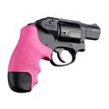 Hogue Rubber Grips (Fits: Smith & Wesson Centennial, Bodyguard), Pink
