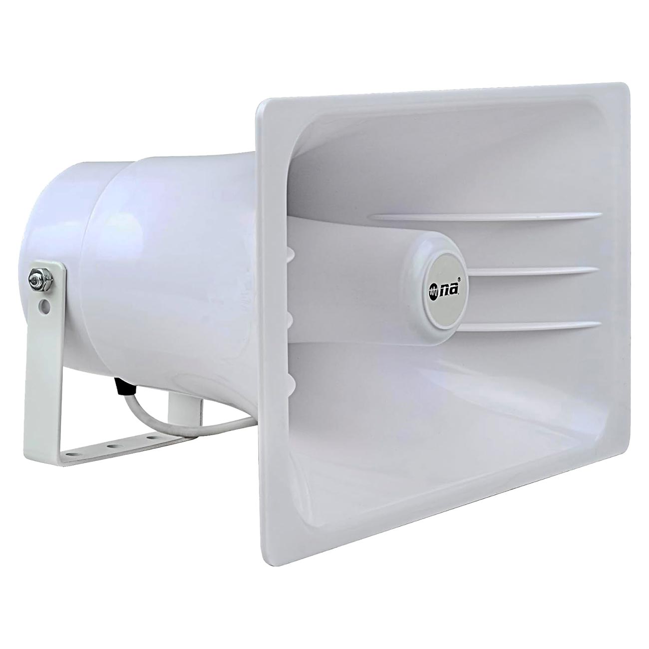 Nippon America TC-45 Power Horn 80 Watts PA Speaker, White 11" x 6.6"