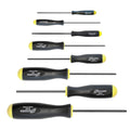 Bondhus 10632 Set of 8 Balldriver Screwdrivers, ProGuard Finish, sizes .050-5/32-Inch