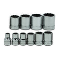 Williams WSB-10RC 10-Piece 3/8-Inch Drive Shallow 12 Point Socket Set