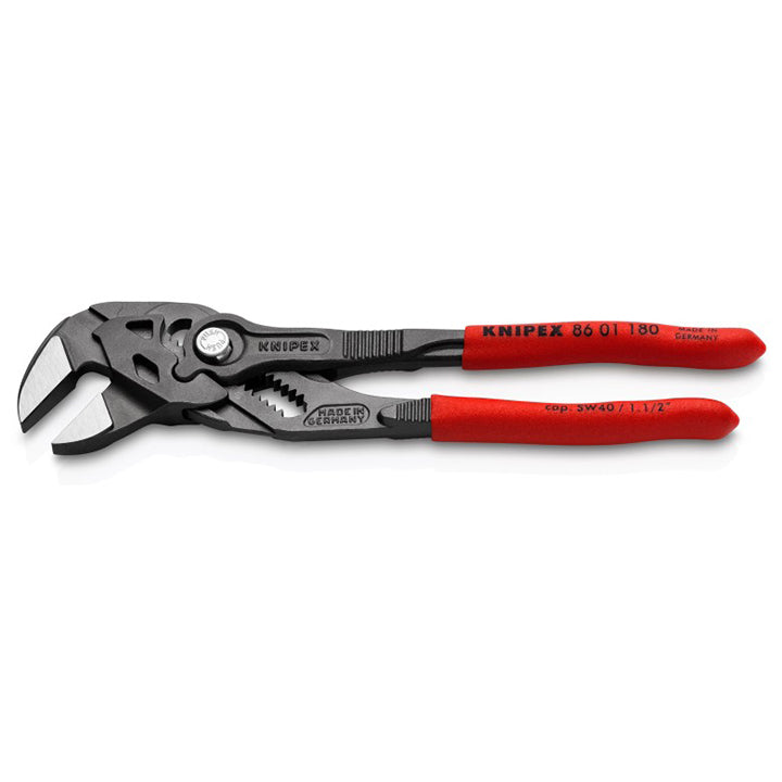 KNIPEX Tools - Pliers Wrench, Black Finish (8601180), 7 1/4-Inch