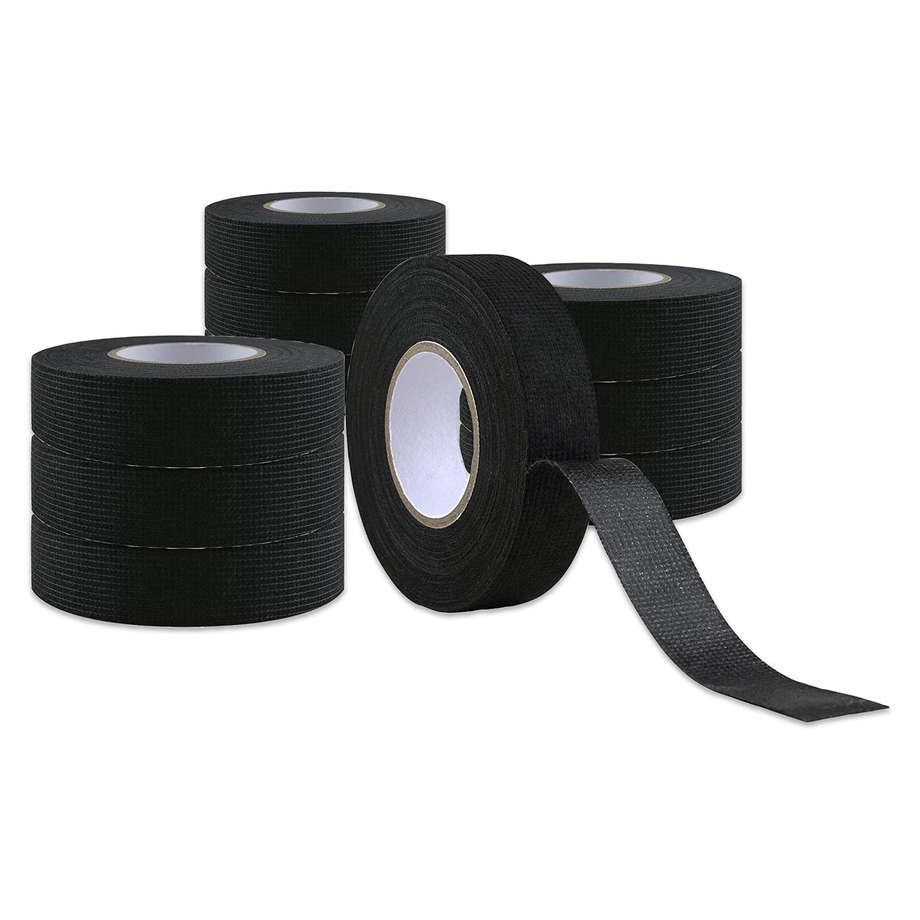 Installation Solution High Heat Harness Tape (ET-10CL), High Temperatures Resistance, Noise Dampening, Electrical Adhesive Tape, for Home, Repairs, Electrical, Automotive and Equipment, 19mm x 15M