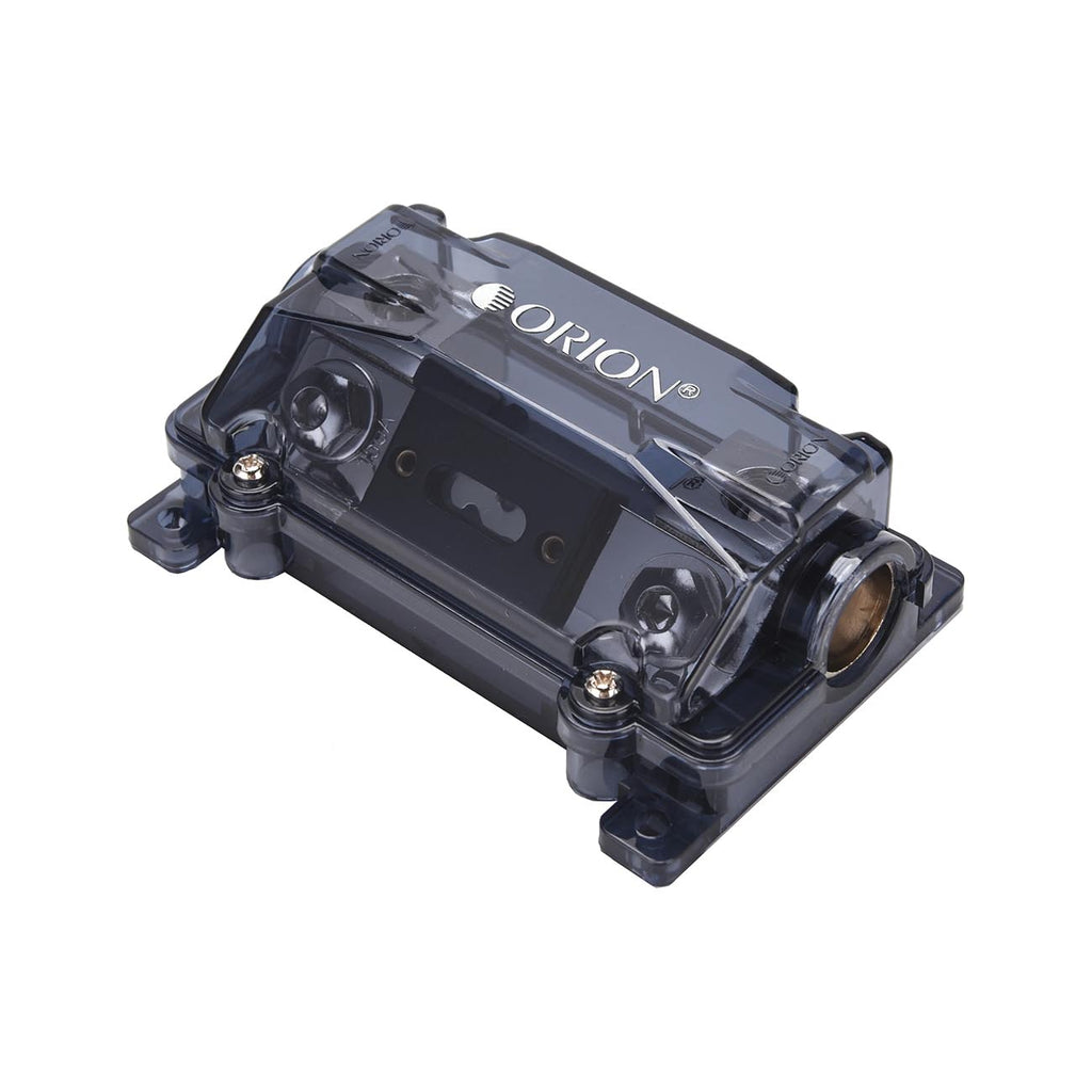 Orion XTR OWFHANL2044SQ InLine Fuse Holder with Insulating Cover, 0/2 Gauge Input/Output with Adapter, ANL Fuse Holder for Car Audio Amplifier | Auto Parts, Automotive, Marine (150A Fuses Included)