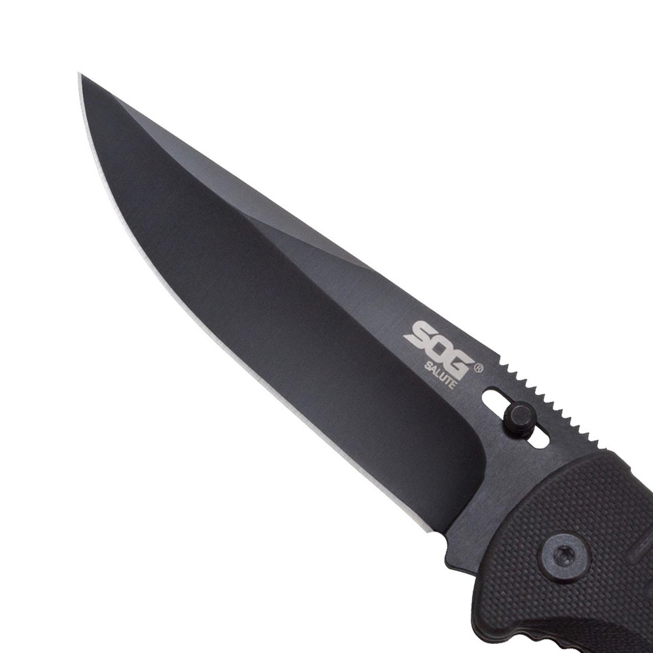 SOG FF11CP Salute Clip Point Folding Knife with G10 Grips