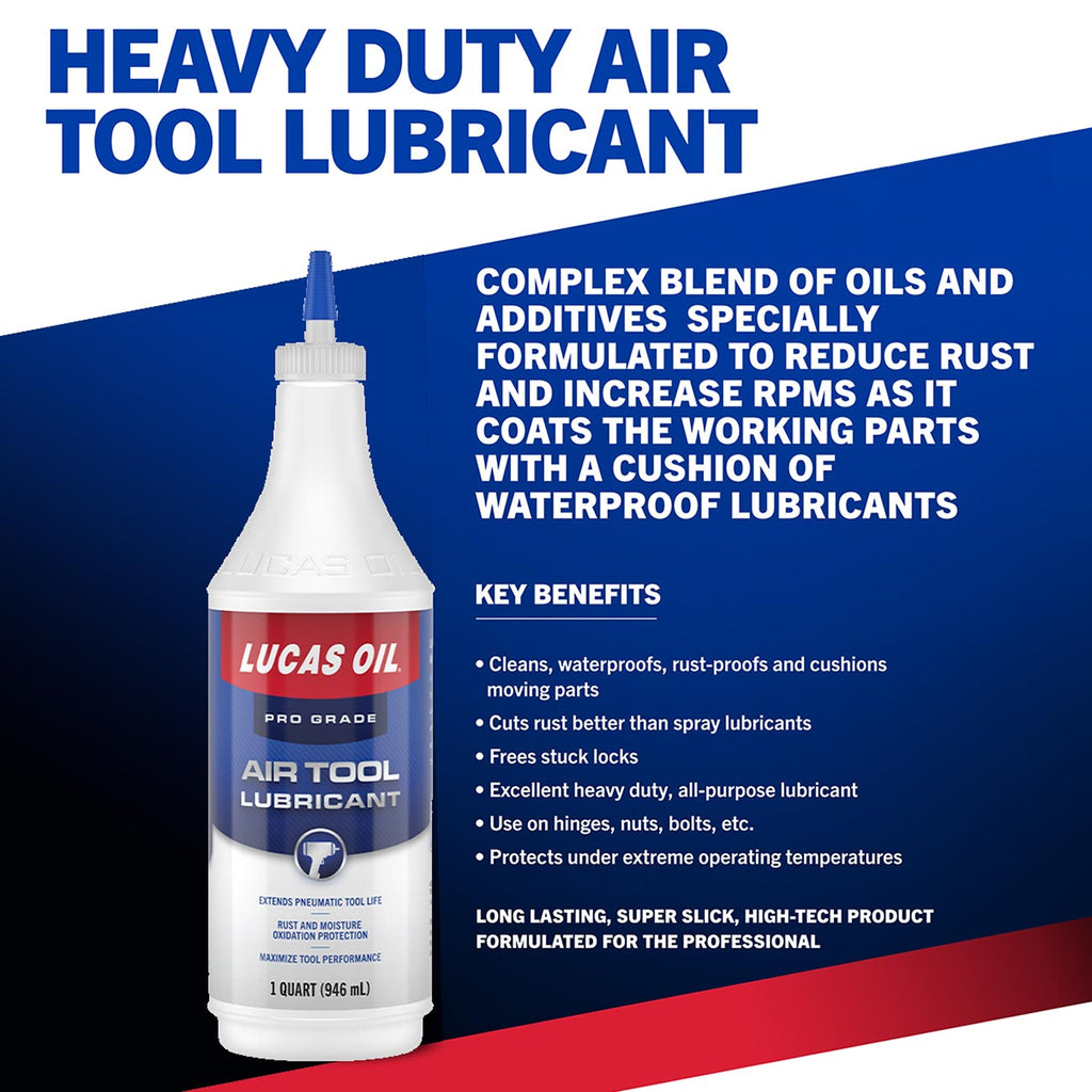 Lucas Oil 10200 Air Tool Lubricant - 1 Quart
