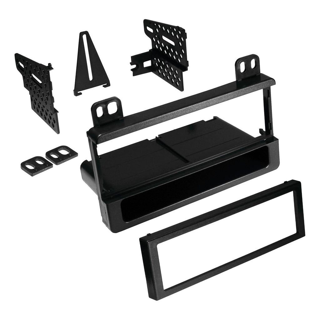 American International FMK550 Single DIN/ISO Dash Installation Kit with Pocket – Fits 1995-2011 Ford, Lincoln, Mercury & Mazda Vehicles