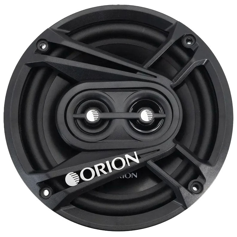 ORION Cobalt Series CB653 6.5” 3-Way Coaxial Car Speakers, 240W, 4 Ohms, Full Range, Enhanced Bass, Polypropylene Cone & Butyl Rubber Surround, Easy Install (Pair)