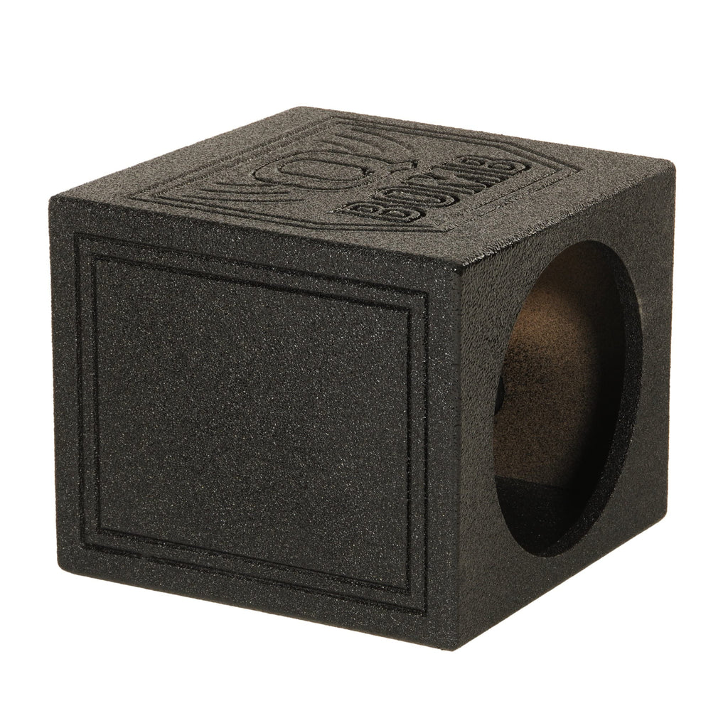 Qpower QBOMB15SSINGLE Single 15 Sealed Woofer Enclosure Withh Bed Liner Spray