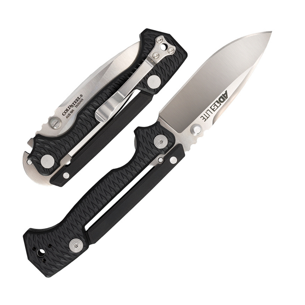 Cold Steel AD-15 Lite 3.5" AUS10A Steel Ultra-Sharp Blade 5" Griv-Ex Handle Tactical Folding Knife, Boxed