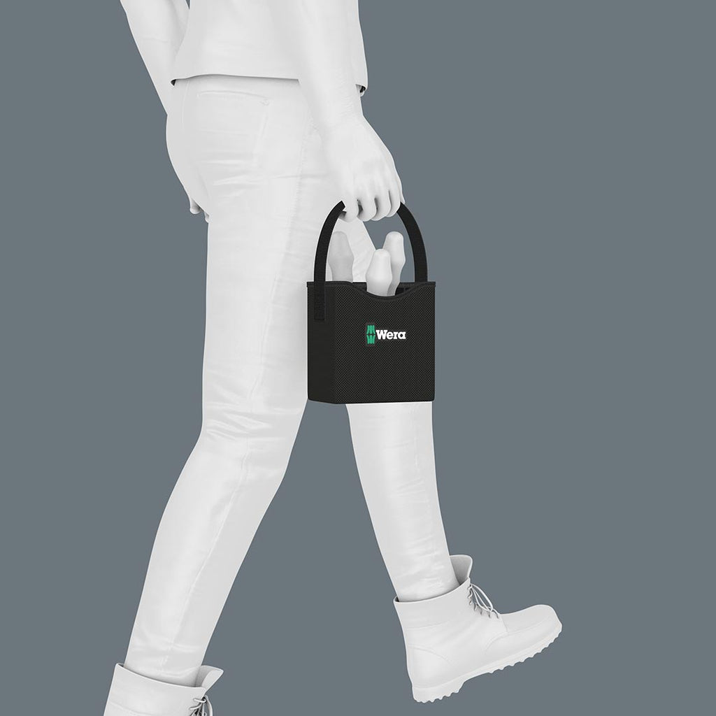 Wera 2GO – 4 Tool Quiver with Adjustable Partitions