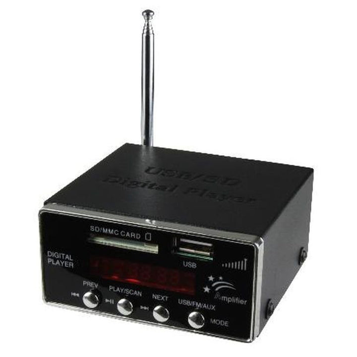 Audiopipe NDVA1000 Nippon Digital Mp3 Player With Fm Radio Usb/sd Remote Control