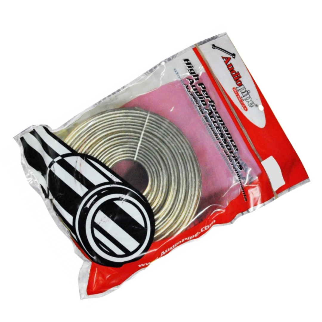 Audiopipe CABLE14100 14-Gauge 100-Foot Clear Speaker Wire – 2-Conductor, Stranded, CCA, Poly Bagged