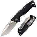COLD STEEL AD-10 3.5" S35VN Steel Ultra-Sharp Drop Point Blade 5.25" G-10 Handle Tactical Folding Knife with Tri-Ad Locking Mechanism