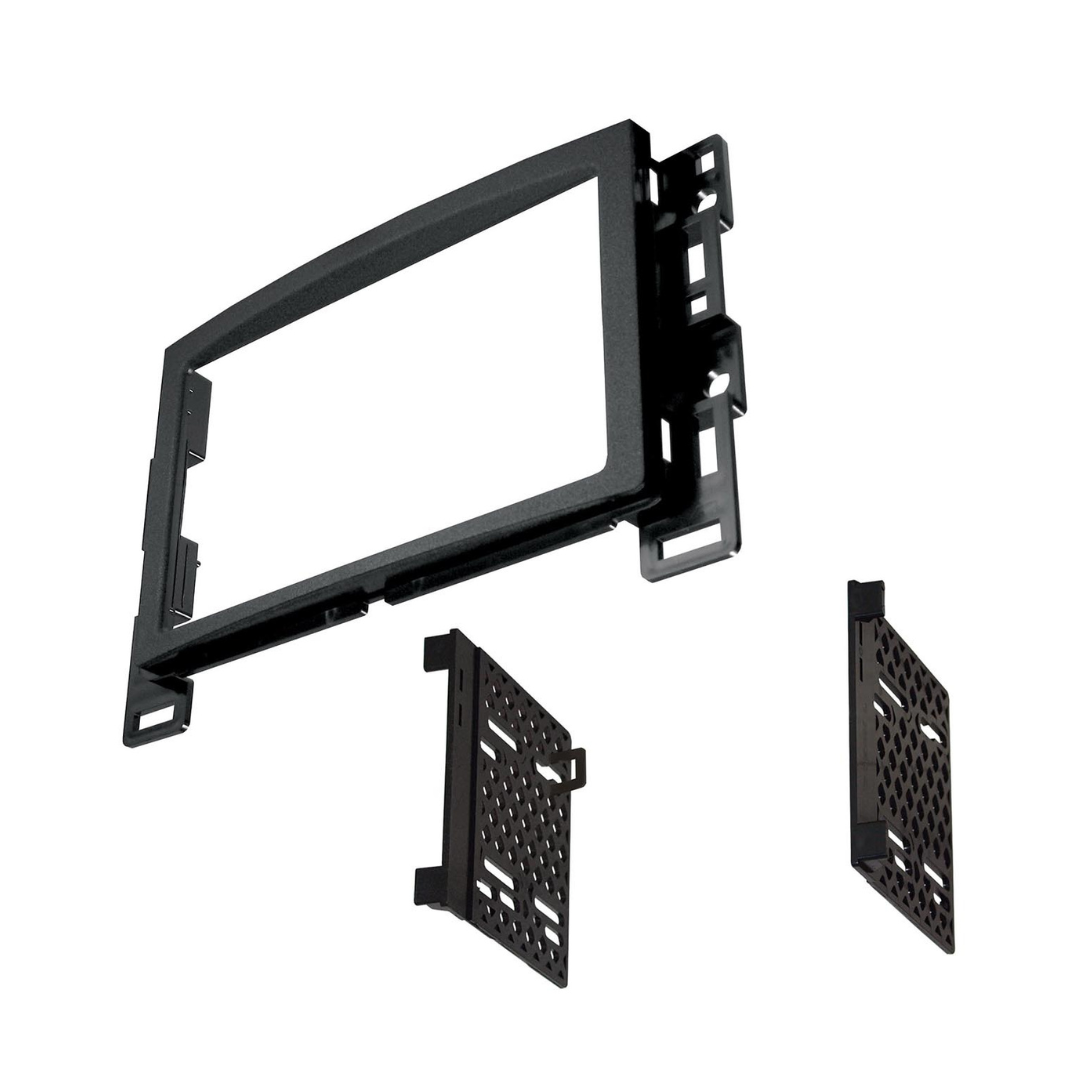 American International GMK352 2004-2008 Chevy/Pontiac Double DIN Dash Kit, BLACK, 15 Inch x 8.5 Inch x 1 Inch
