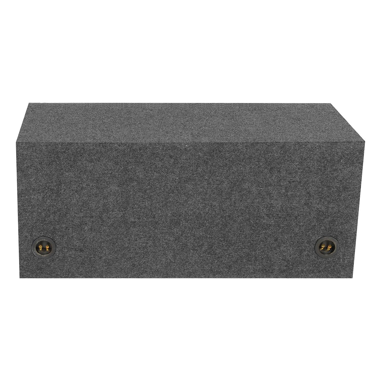 QPower QHD215VSQ Dual 15″ Square Slot-Ported Heavy Duty Empty Subwoofer Enclosure – High SPL Woofer Box