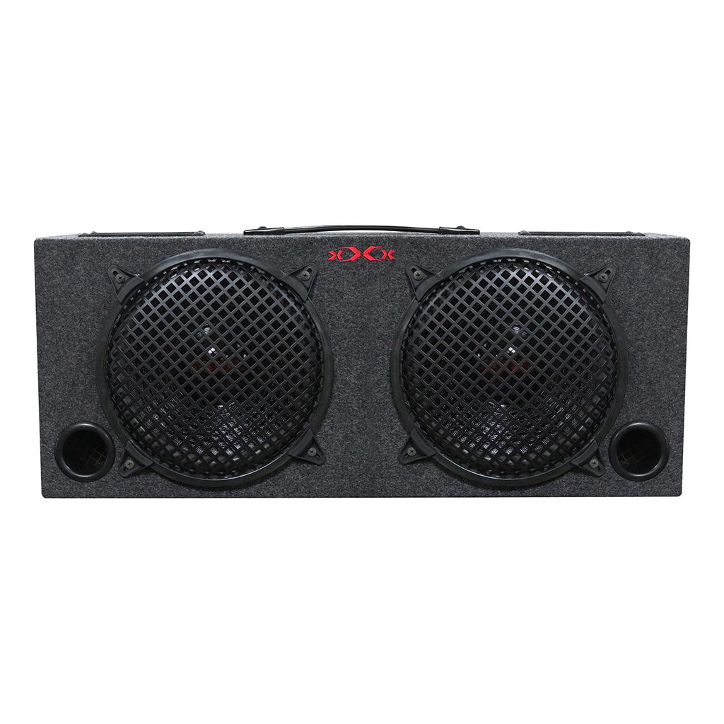 XXX KIC100 Audio Dual 10″ Subwoofer Enclosure, 300W Max