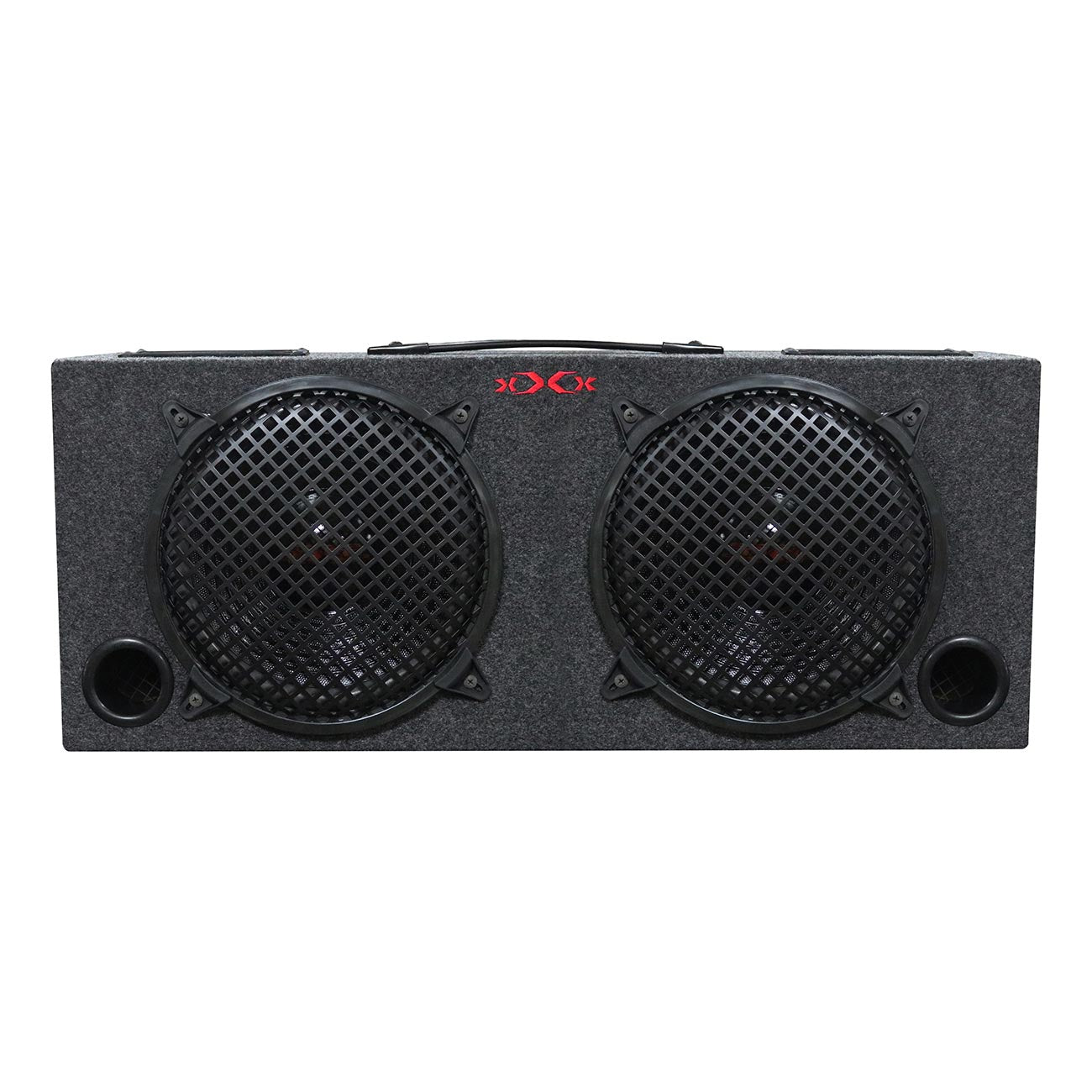 XXX KIC100 Audio Dual 10″ Subwoofer Enclosure, 300W Max