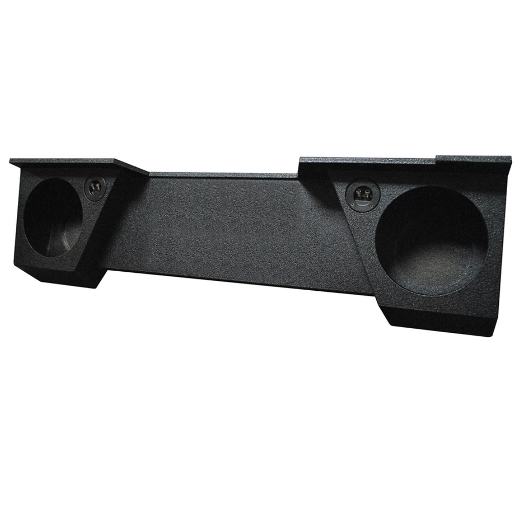 Q Power QBGMC10 2007 HT Dual 10-Inch Custom Fit Speaker Box for GM/Chevy Xcab Trucks 2007-2013