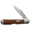 Case WR XX Pocket Knife Chestnut Smooth Bone Mini Copperlock Item #28704 - (61749L SS) - Length Closed: 3 5/8 Inches