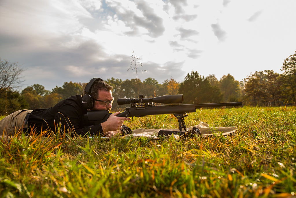 Caldwell XLA Pivot Bipod 6" - 9" with Adjustable Notched Legs and Slim Folding Design for Easy Transport, Rifle Stability, and Target Shooting