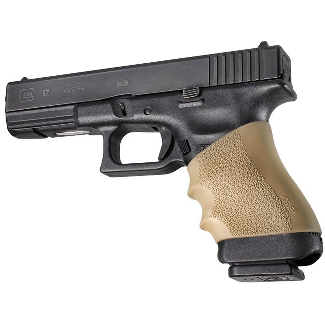 Hogue HandAll Universal Full Size Grip Sleeve, FDE - Flat Dark Earth - 17003