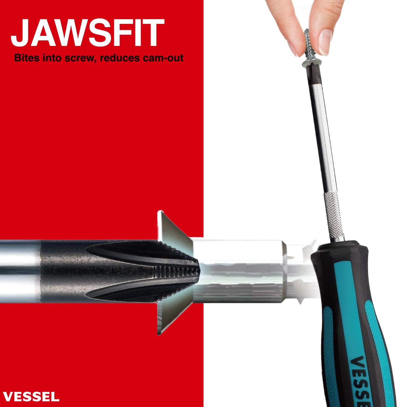VESSEL MEGADORA IMPACTA Screwdriver (8 PCS SET)