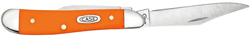 Case WR XX Pocket Knife Orange Synthetic Peanut Item #80504 - (4220 SS) - Length Closed: 2 7/8 Inches
