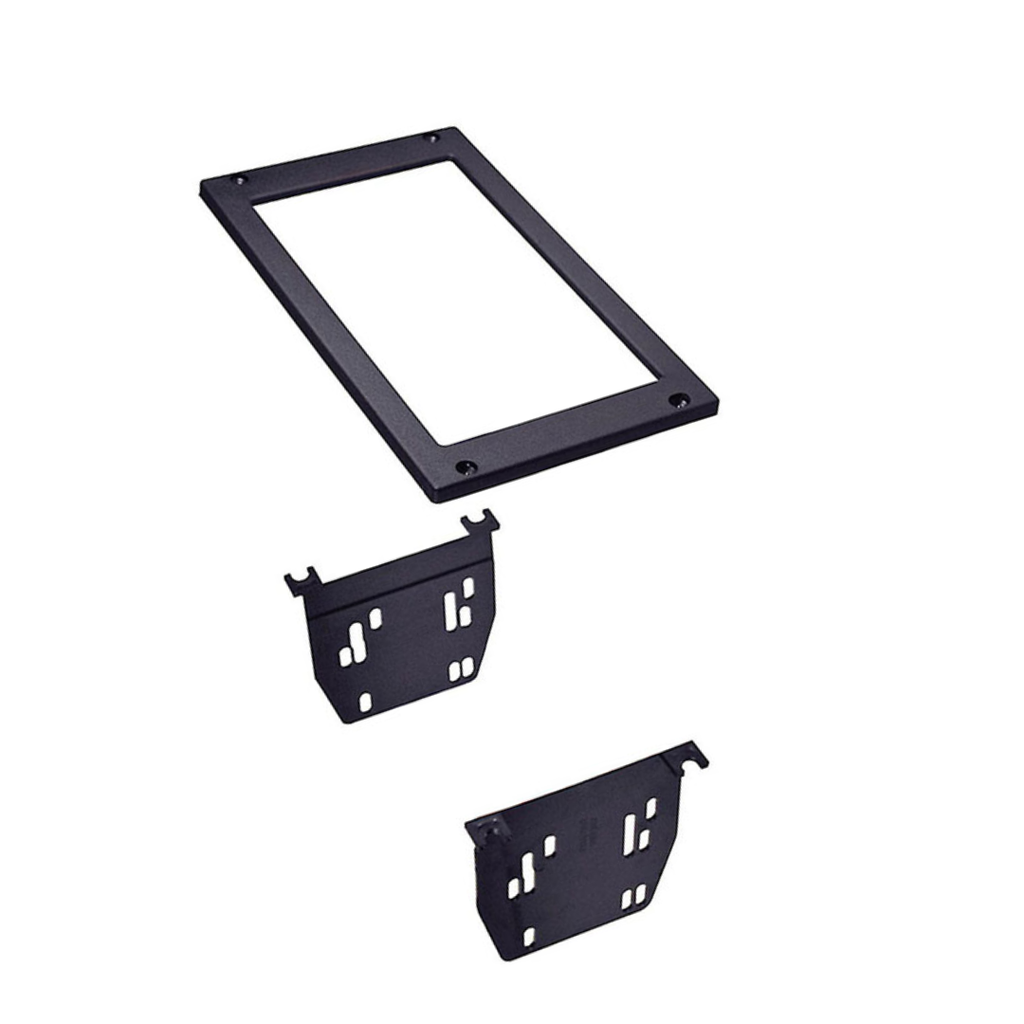 American International FMK505 Double DIN Dash Installation Kit – 1987–1993 Ford Mustang (Black, OEM‑Style Finish)