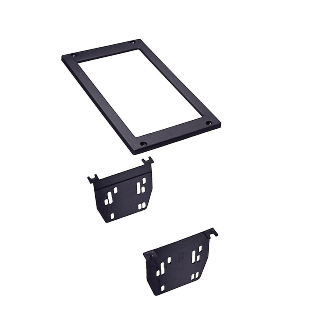 American International FMK505 Double DIN Dash Installation Kit – 1987–1993 Ford Mustang (Black, OEM‑Style Finish)