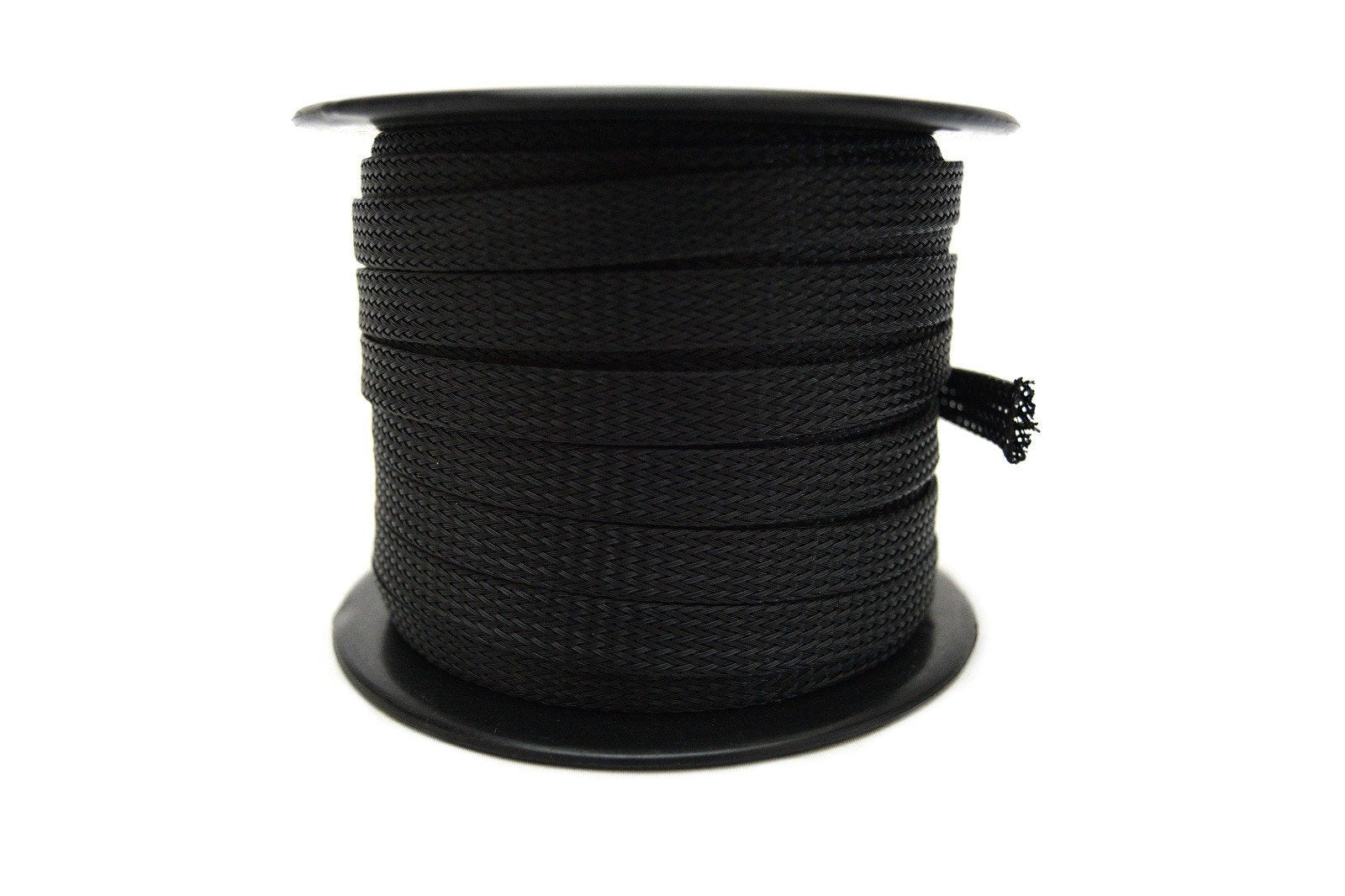 Audiopipe ISBR10M100BK Installation Solution Expandable Braided Sleeve Black 3/8