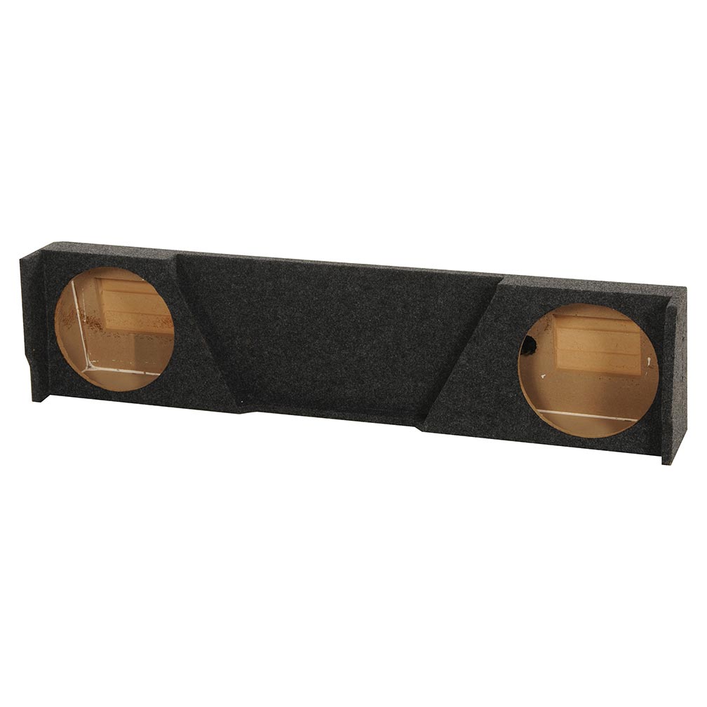 Rockville REC30 Dual 12" Subwoofer Box Enclosure, Downfire Design, High-Grade MDF, Charcoal Carpet, Custom-Fit, Durable Build, for 07-13 GMC/Chevy Xcab High-Trans