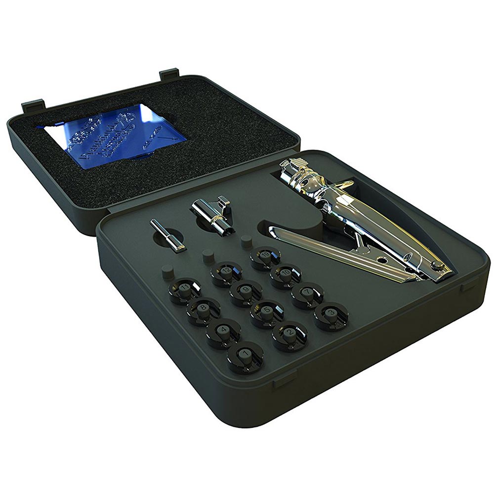 Frankford Arsenal Platinum Series Perfect Seat Hand Primer Seating Tool with Case for Reloading , Black