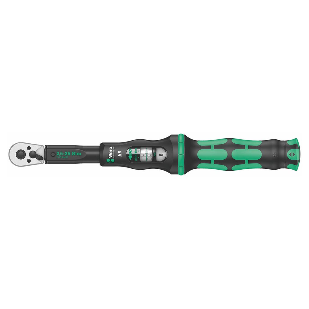 Click-Torque Click-Torque (2.5 – 25 Nm) Reversible 1/4″ Ratchet Wrench (NM Scale)