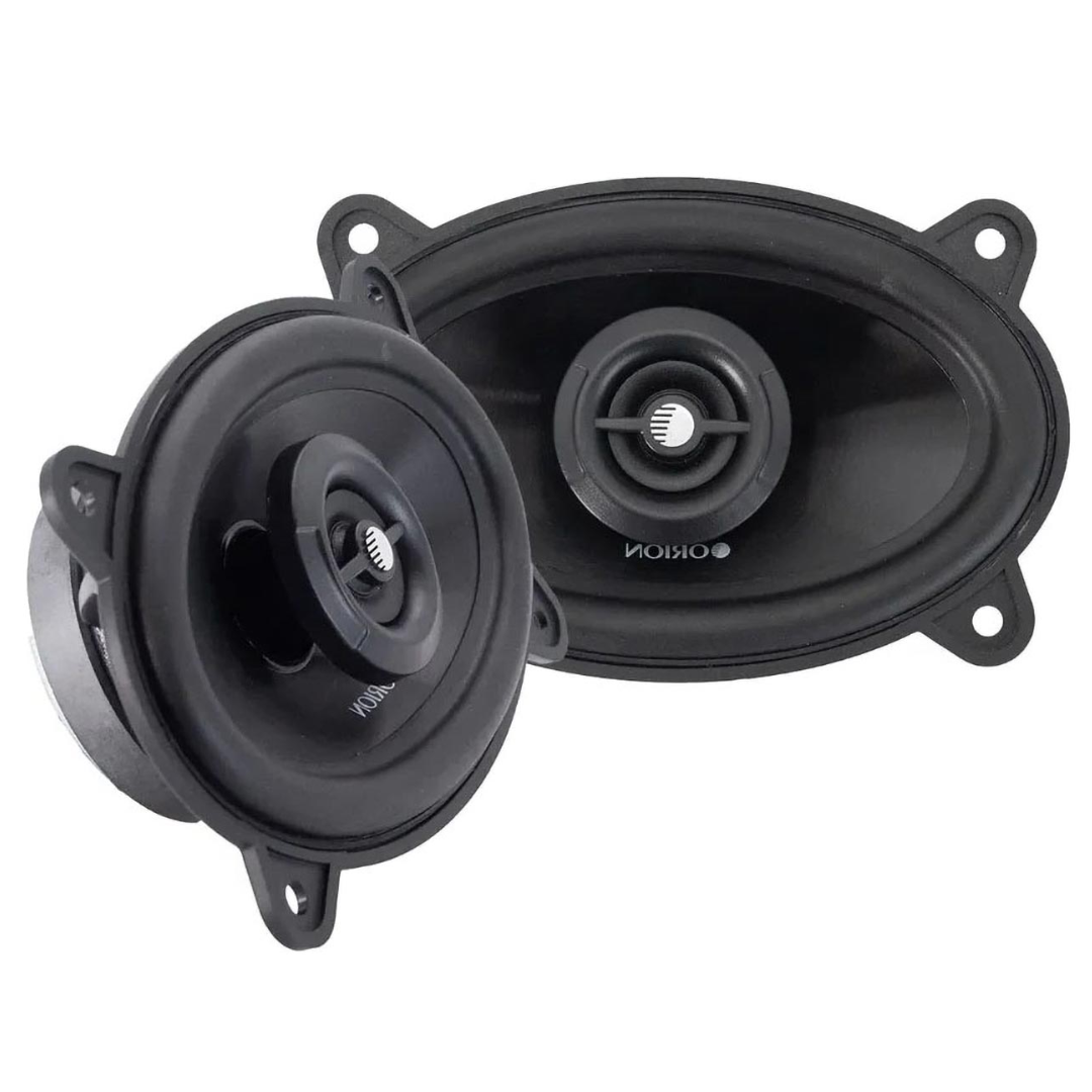 ORION Cobalt Series CB462 4x6” 2-Way Coaxial Car Speakers, 160W, 4 Ohms, Full Range, Enhanced Bass, Polypropylene Cone & Butyl Rubber Surround, Easy Install (Pair)