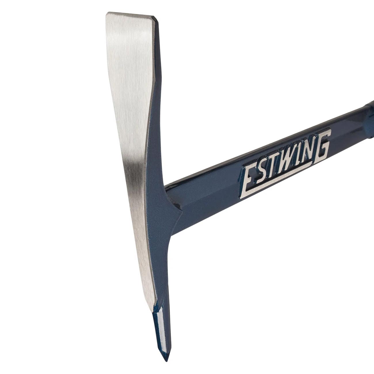 ESTWING Burpee Rock Pick - 17" Geologist Tool with Pointed Tip & Shock Reduction Grip - BP500