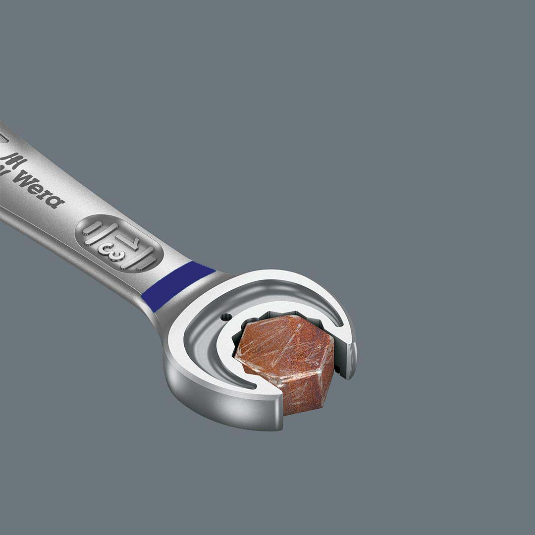 Wera 05073282001 Tools Joker SW 7/16 SB RATCHETING Combo Wrench
