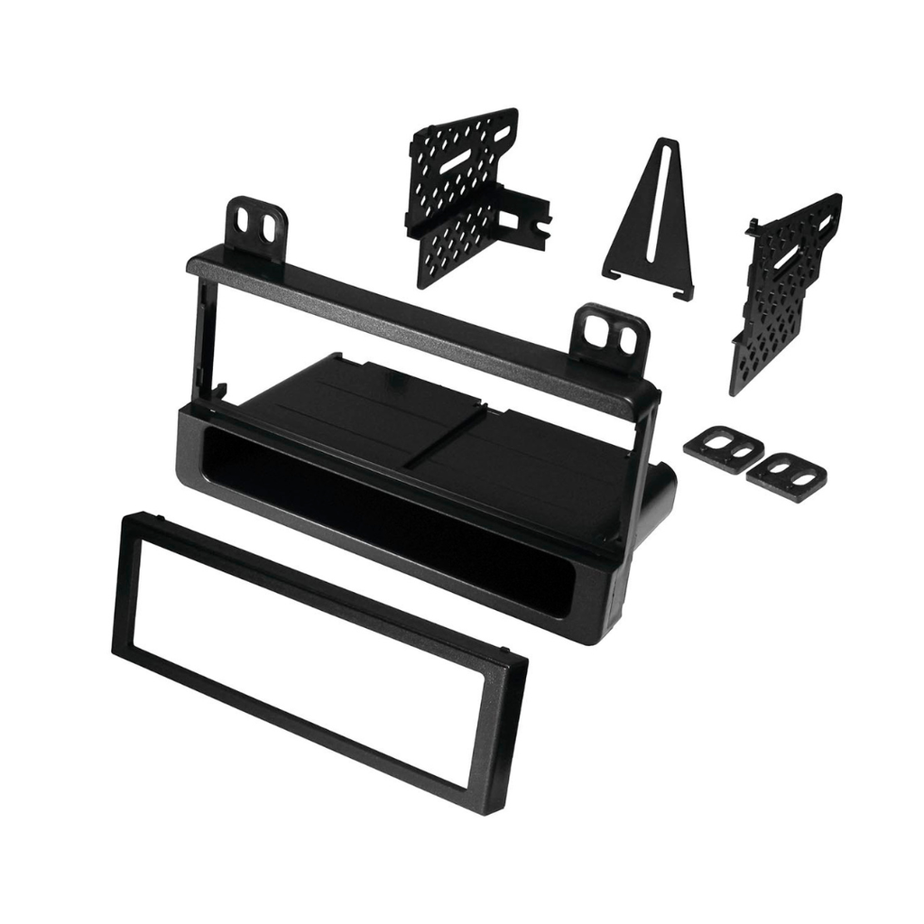 American International FMK550 Single DIN/ISO Dash Installation Kit with Pocket – Fits 1995-2011 Ford, Lincoln, Mercury & Mazda Vehicles
